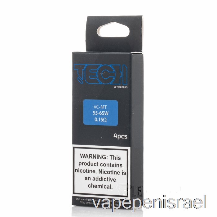 חד פעמי Vape Israel Vaperz Cloud Vc Tech סלילי החלפה 0.15ohm Vc Tech סלילים